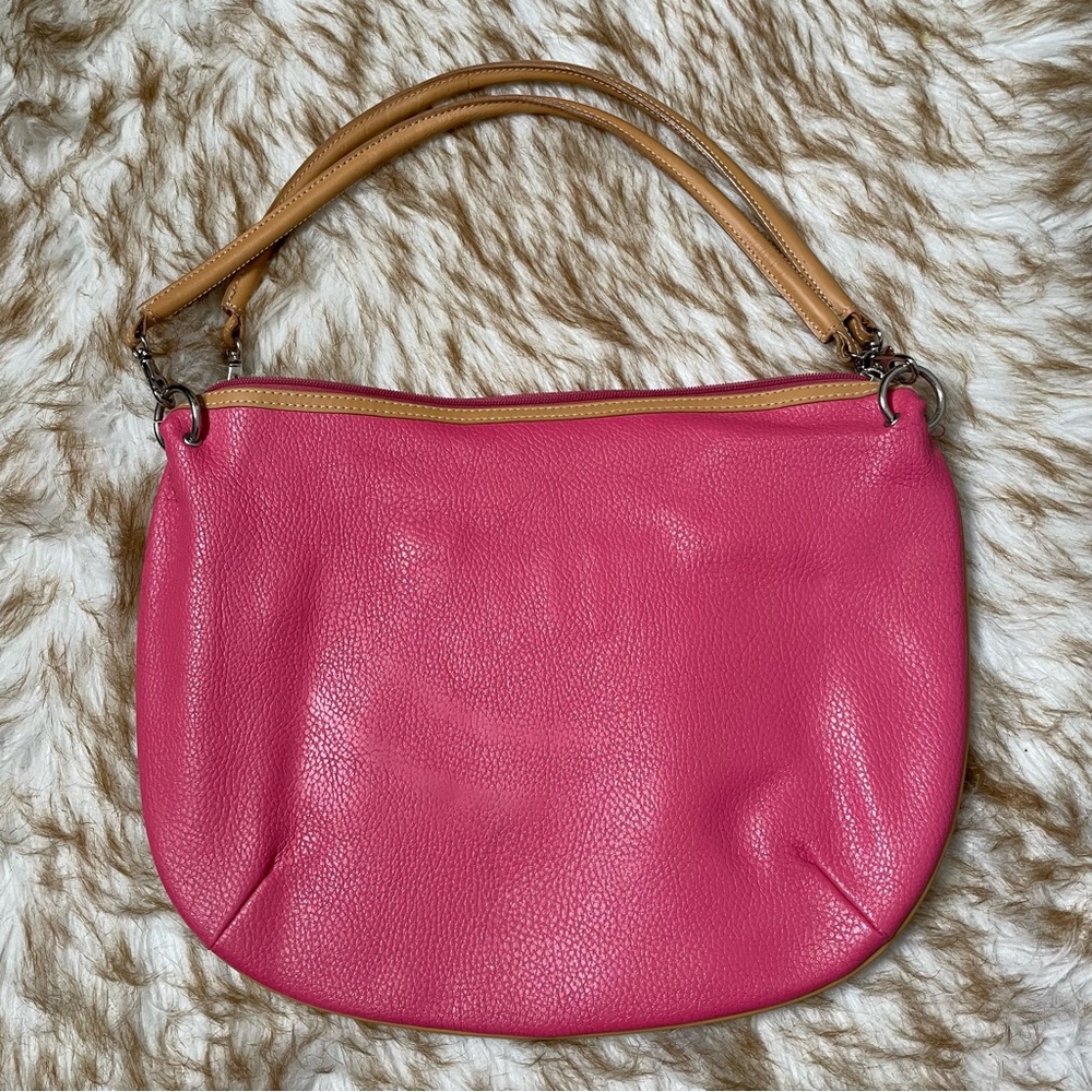 Maxx pebbled leather handbag